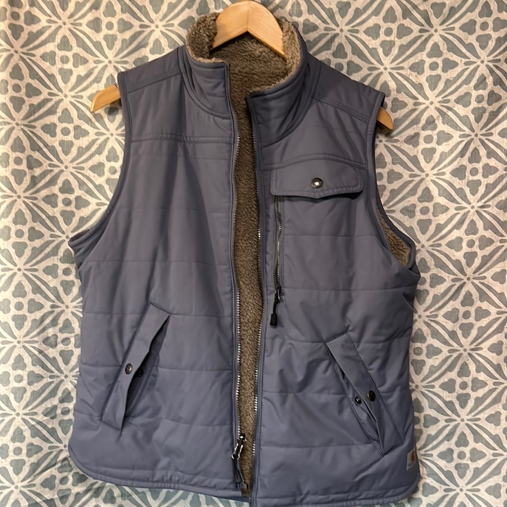 Carhartt Women’s Reversible Fleece Vest Size Large